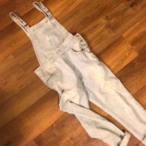‼️NEW WITH TAGS‼️ Distressed Overalls